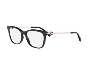 Bulgari BV50093I square eyeglasses in 001 Black