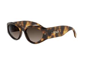 FENDI FE40239I round sunglasses in 53 F