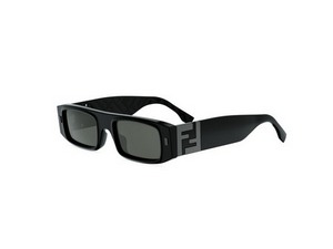 FENDI FE40181I rectangle sunglasses in 01 A