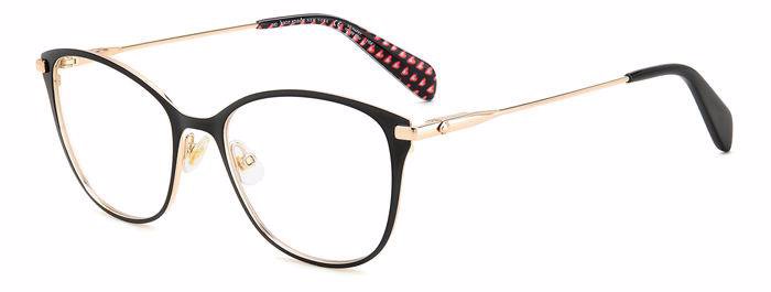 Kate Spade ADDISYN rectangle eyeglasses in Black
