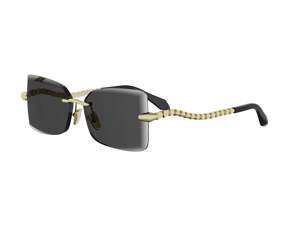 Bulgari BV40094U square sunglasses in 30A Gold