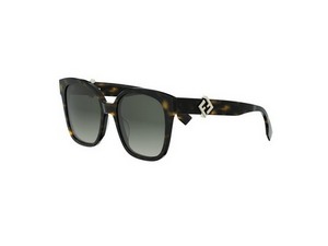 FENDI FE40186I aviator sunglasses in 52 P