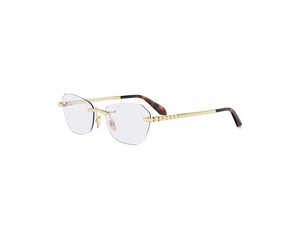 Bulgari BV50070U aviator eyeglasses in 030 Yellow