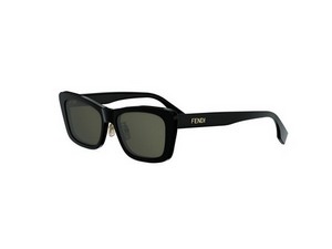 FENDI FE40185F aviator sunglasses in 01 N