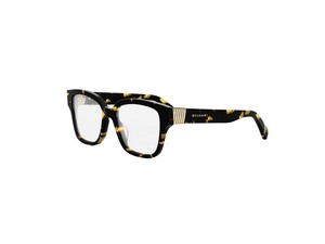 Bulgari BV50053I square eyeglasses in 056 Havana
