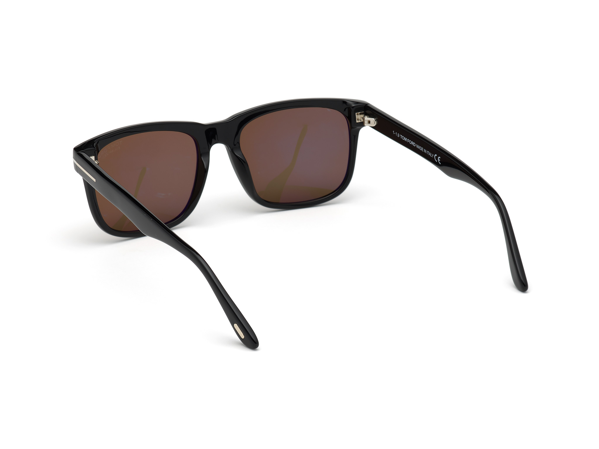 FT0775 Stephenson / 01H - Shiny Black/ Brown Polarized Lenses