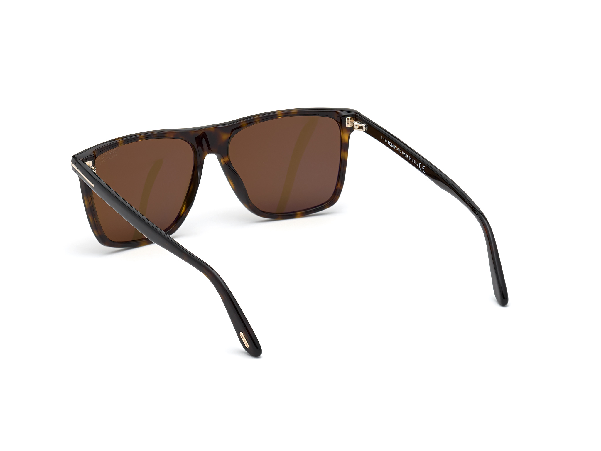 FT0832 Fletcher / 52H - Classic Dark Havana / Polarized Brown Lenses