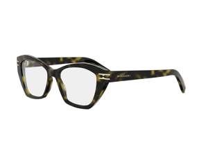 Bulgari BV50084I square eyeglasses in 052 Havana