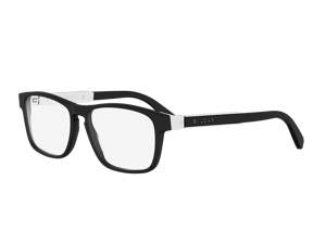 Bulgari BV50088I square eyeglasses in 002 Black