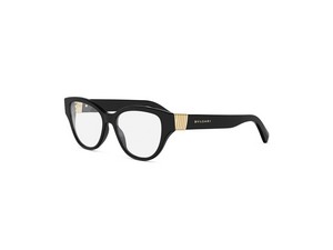Bulgari BV50075I square eyeglasses in 001 Black