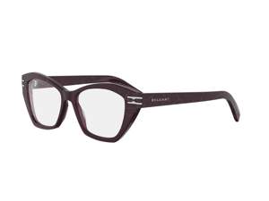 Bulgari BV50084I square eyeglasses in 071 Red