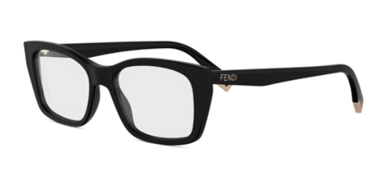FENDI FE50155I square eyeglasses in 001