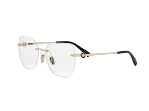 Bulgari BV50007U aviator eyeglasses in 033 Yellow