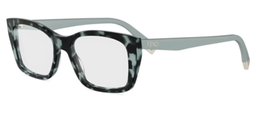 FENDI FE50155I square eyeglasses in 056
