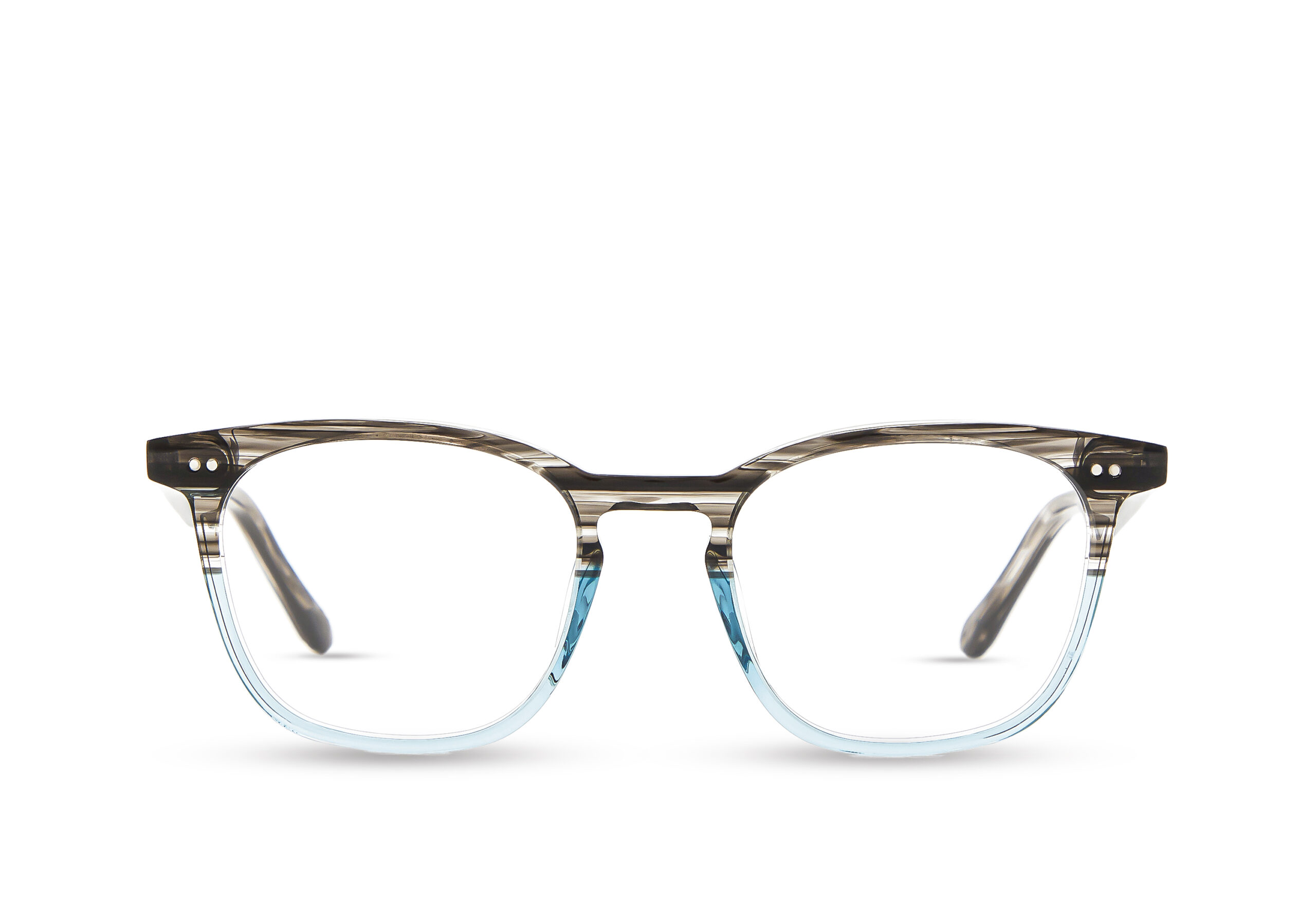 GRAY STRIPE/SKY BLUE
