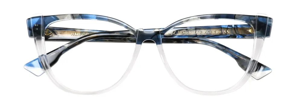 BLUE CRACKLE/CLR