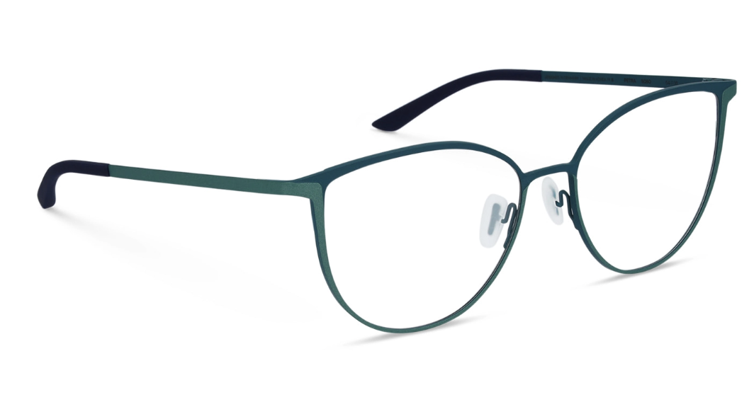BOTTLE GREEN/LIGHT BLUE
