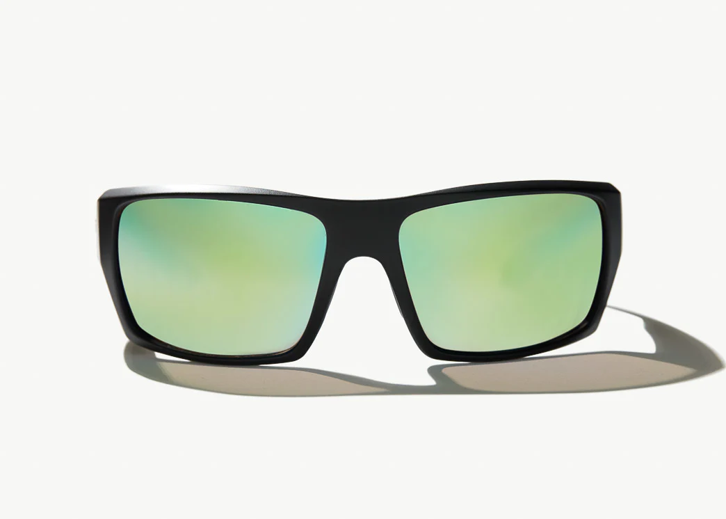 Black Matte/Green Mirror Glass