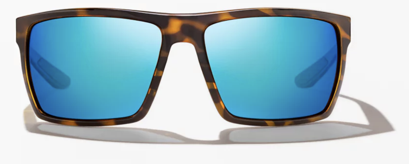 Brown Tort Gloss/Blue Mirror Poly