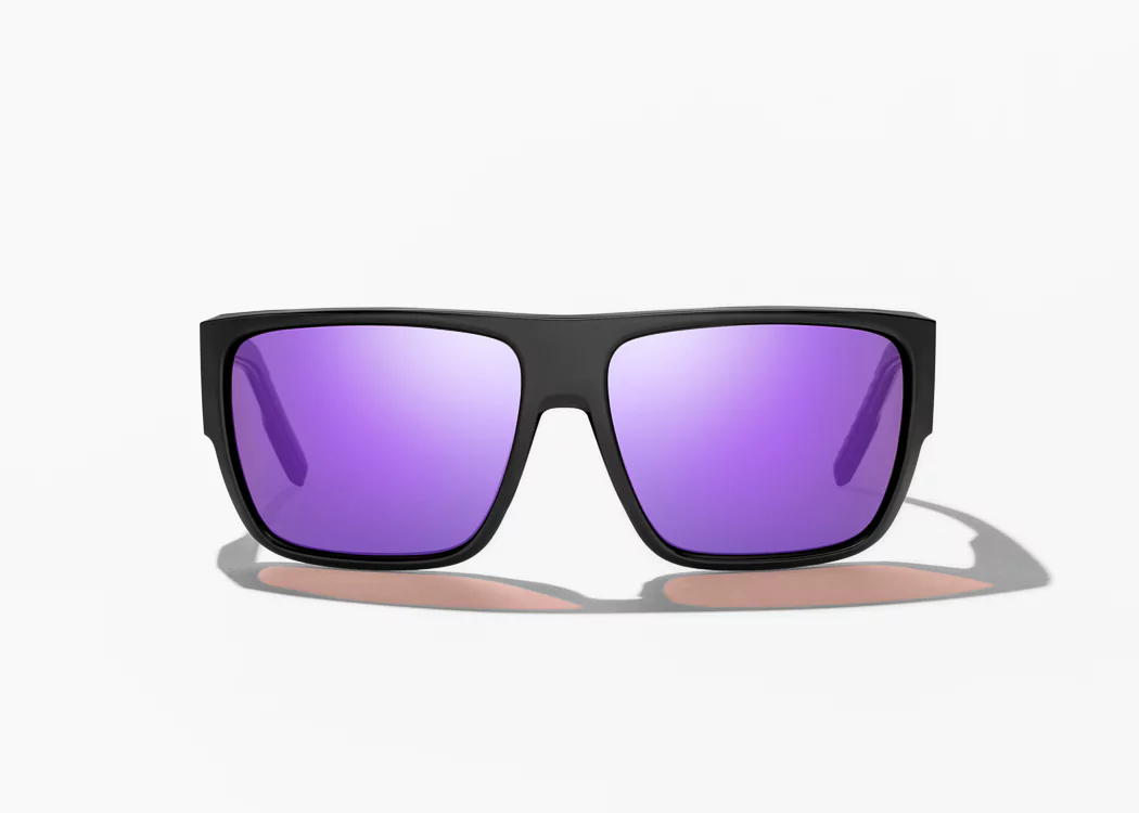 Black Matte/Violet Mirror Poly