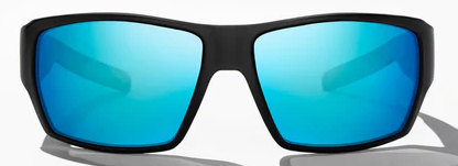 Black Matte/Blue Mirror Poly