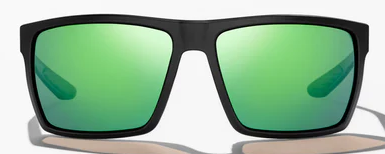 Black Matte/Green Mirror glass