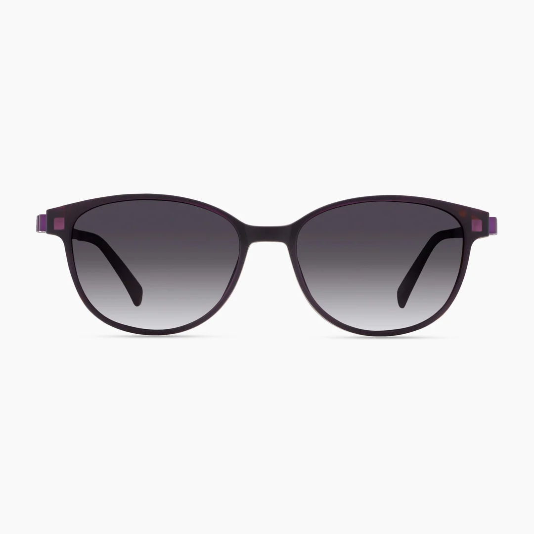 VOLGA 2.0 CLIP ON SET DARK PURPLE TORTOISE - SET 51/15/135