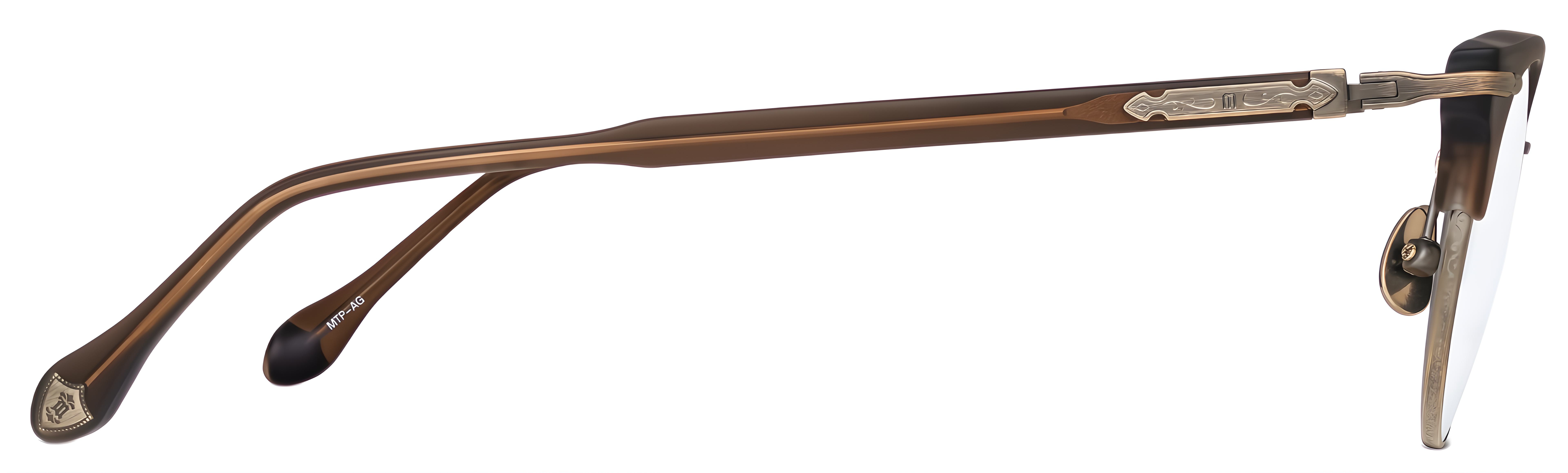 M2061 / MTP-AG / Matte Taupe - Antique Gold