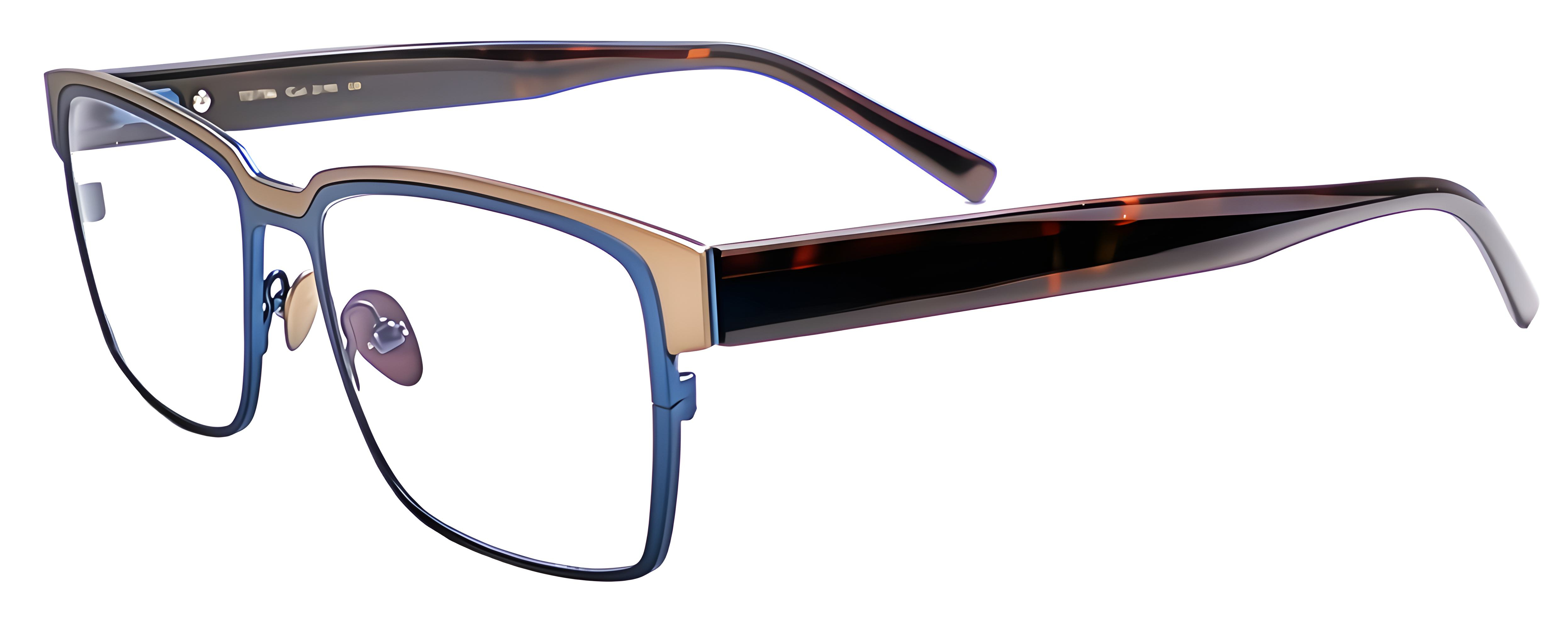 TD736 / 2195 - Matt Dark Blue & Matt Khaki/Demi Brown