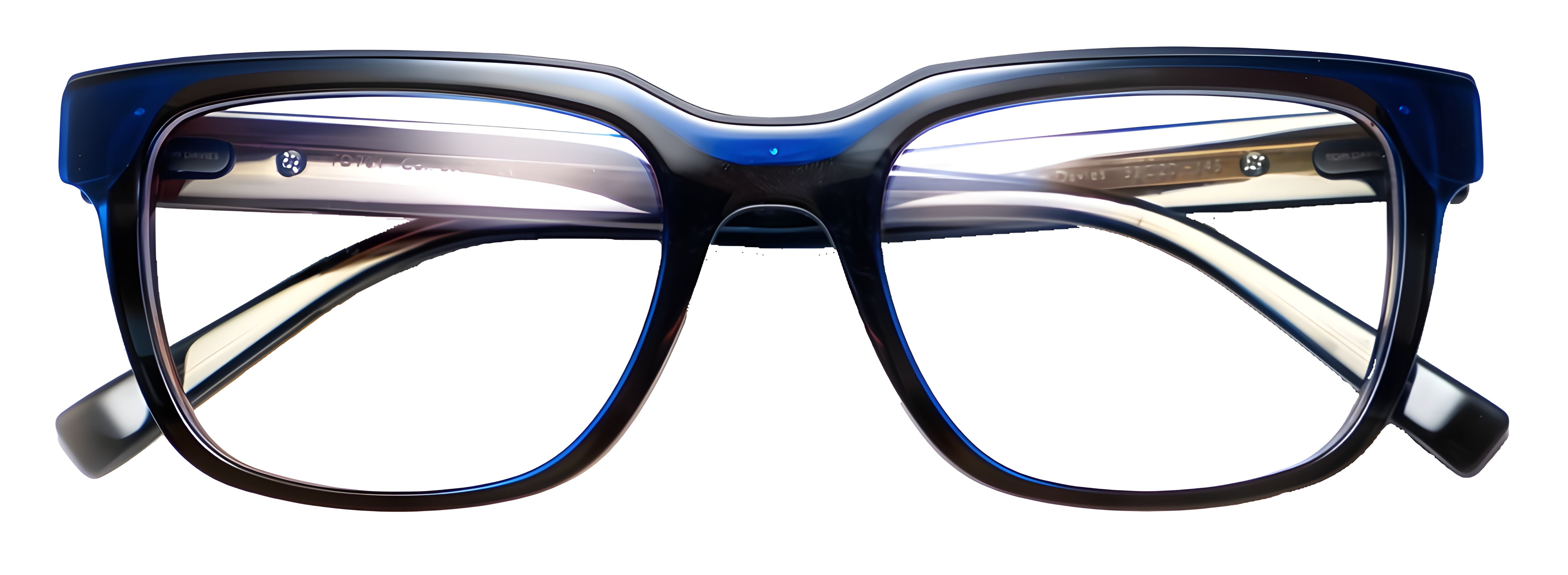 2052 - Crystal Blue & Smoked Brown/Matt Black