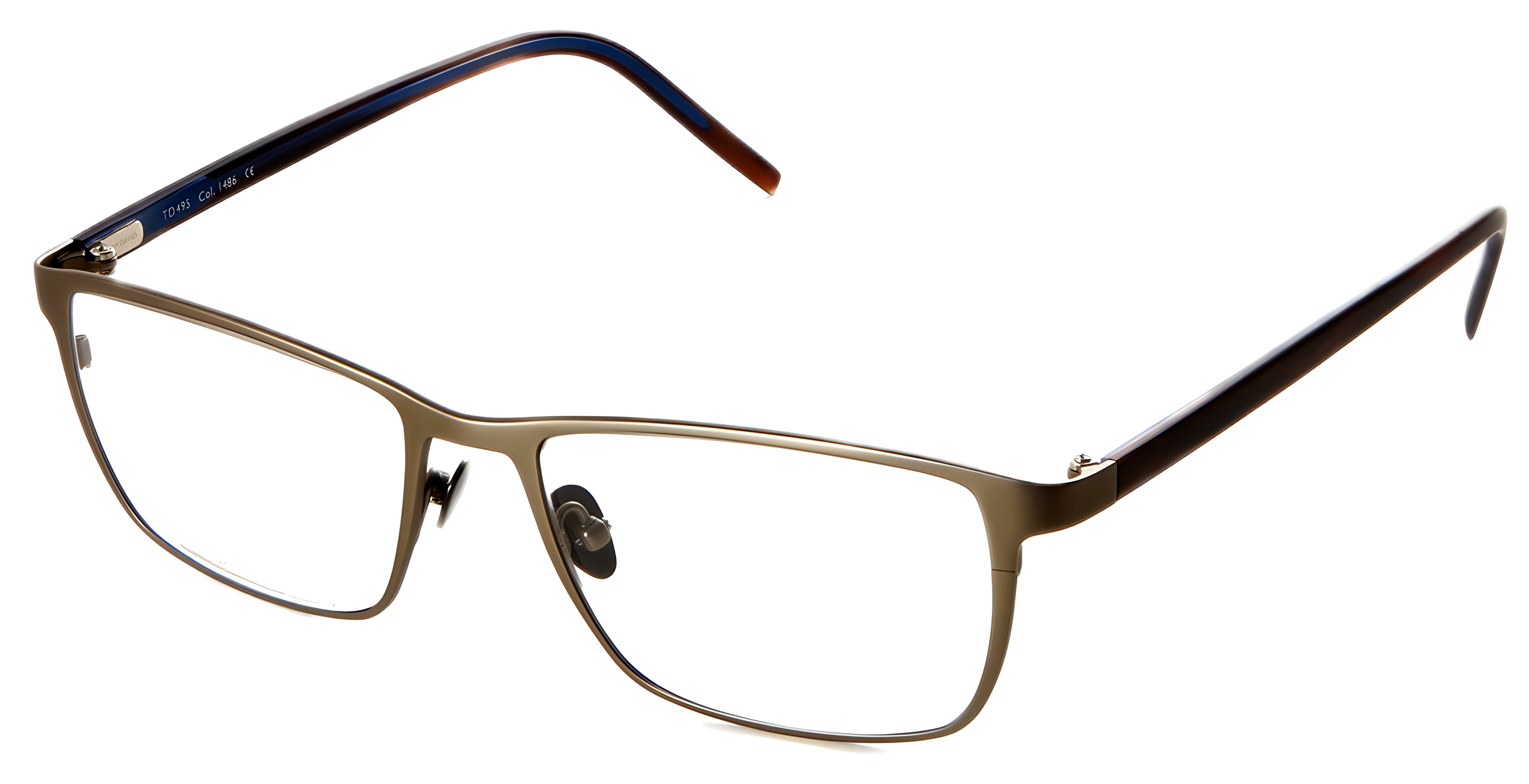 TD495 / 1486 - Matt Khaki/Matt Smoked Royal Blue & Brown