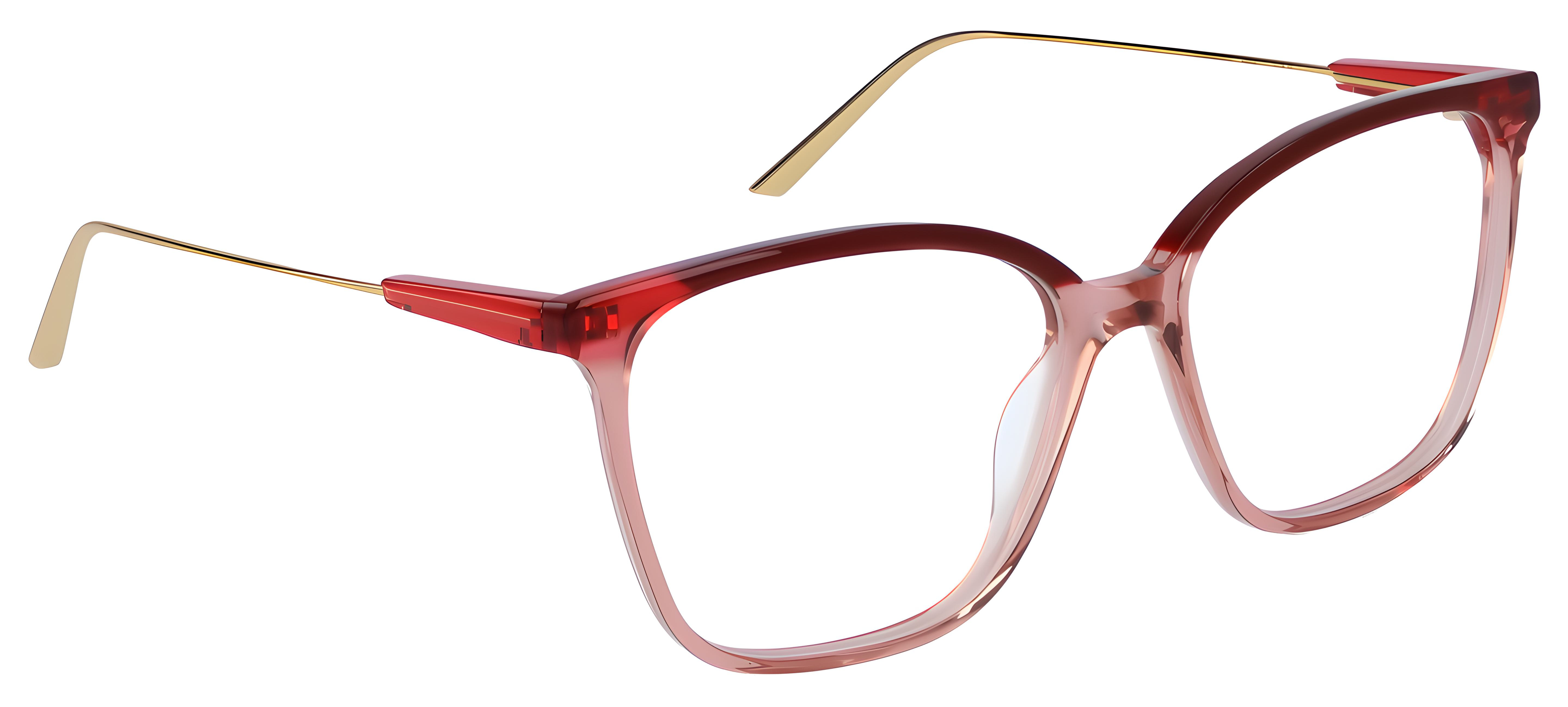 A422 Clear Burgundy + Mistletoe Red + Wild Rose / Shiny