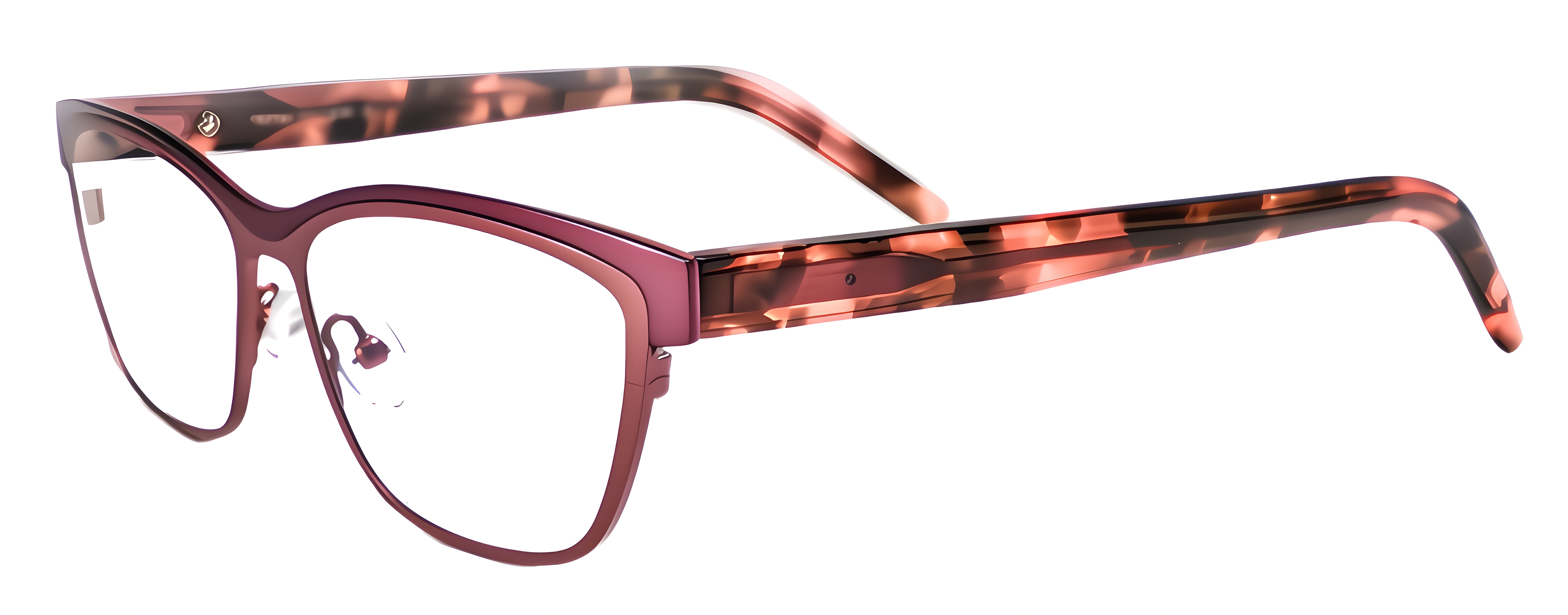 TD756 / 2273 Matt Pink + Burgundy / Demi Black Light Pink