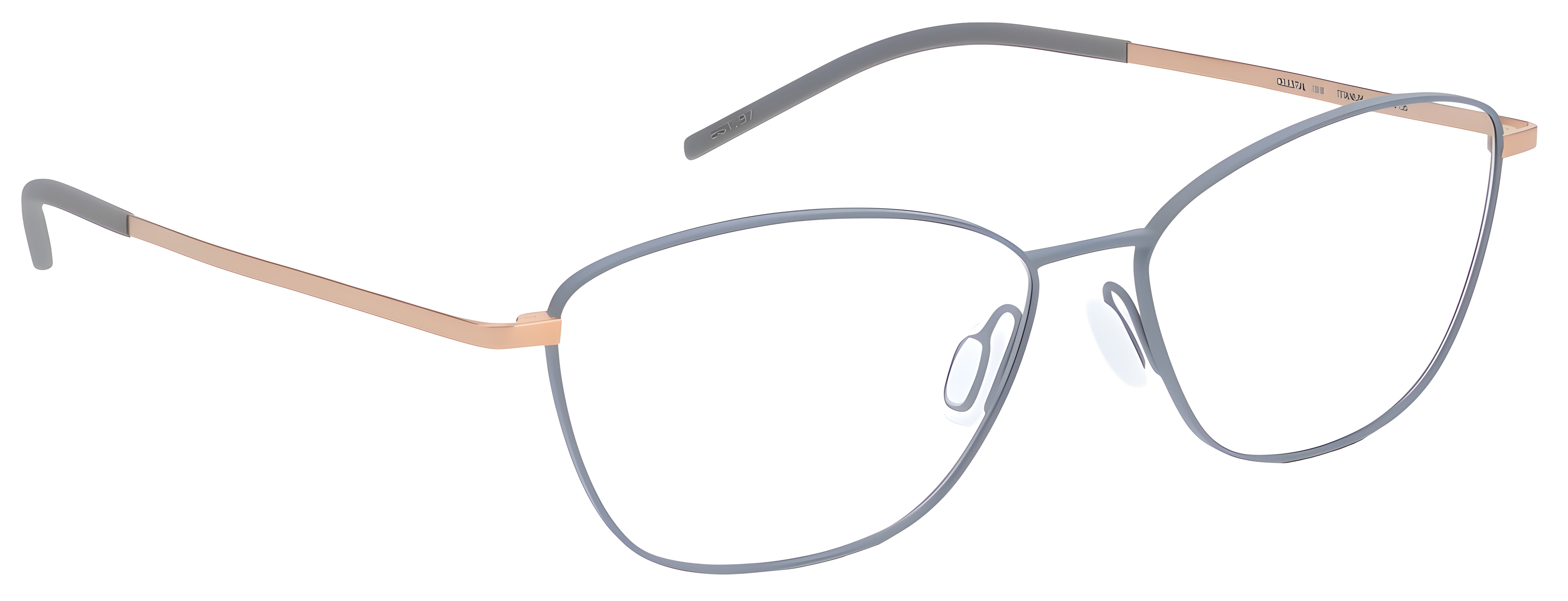 1518 Mat Light Feather Grey + Mat Rose Gold