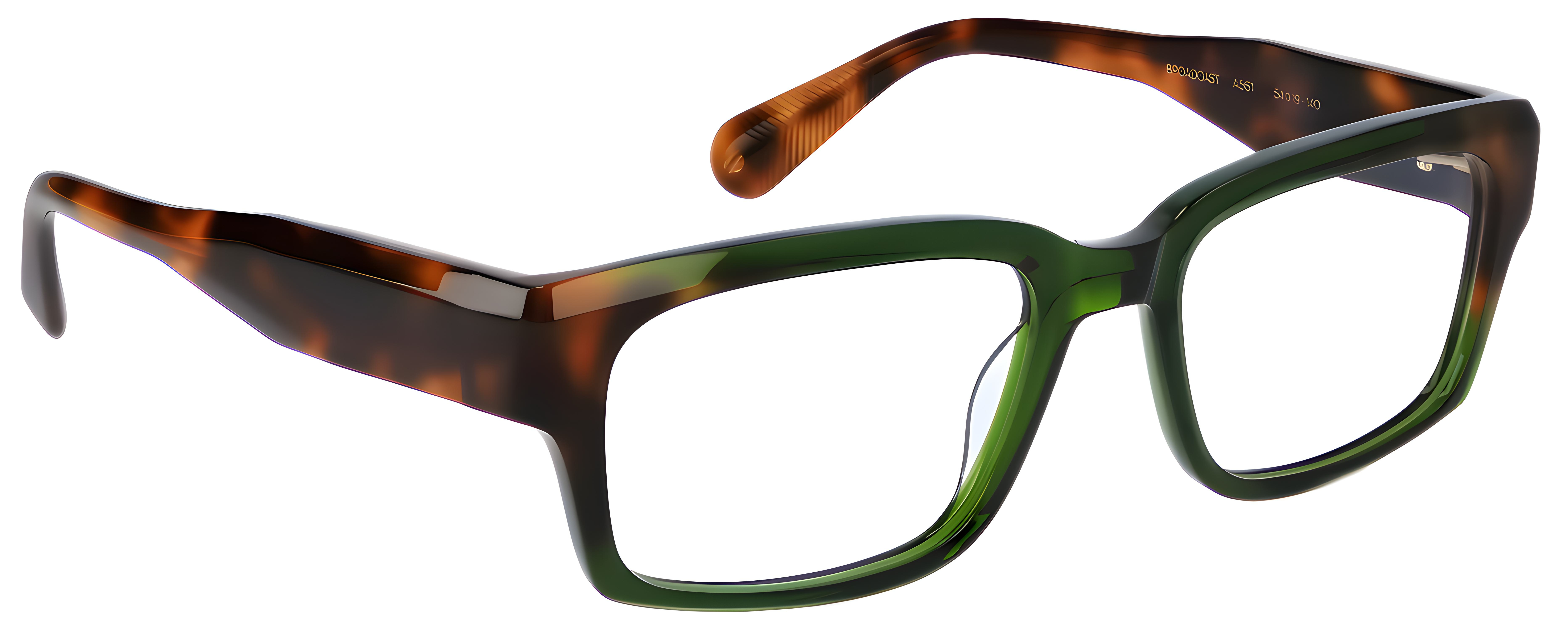 A561 Clear Green / Clear Green + Milky Havana