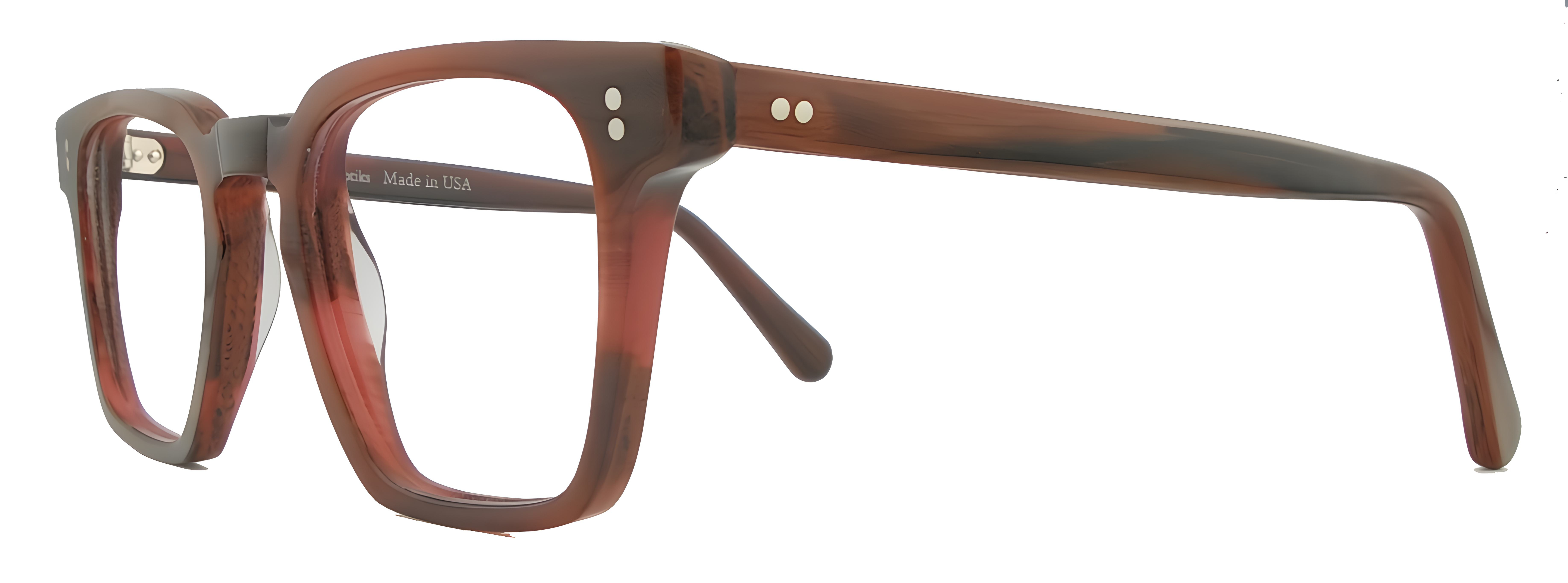 Redlands with Rivets / SH Burgundy Horn