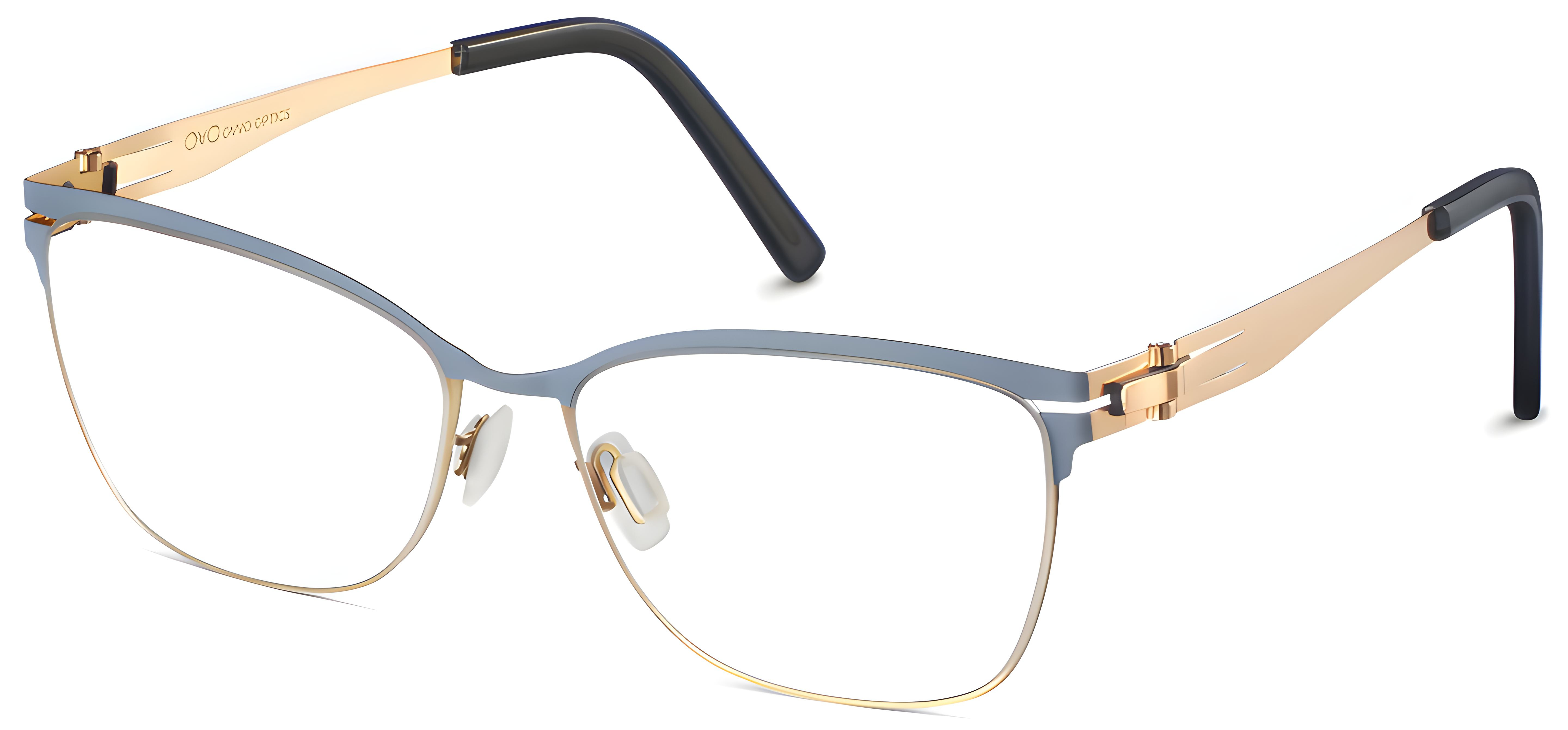 3752 / 60/39A - 14kt Gold Plated / Powder Grey