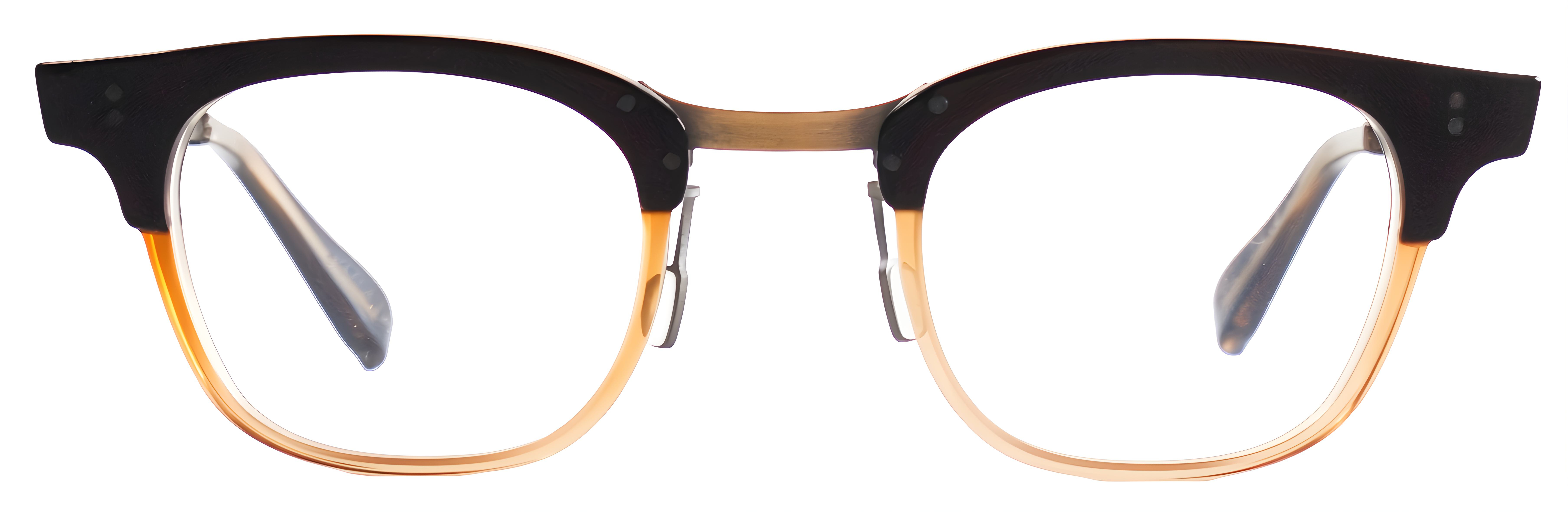 C01 Brown Transparent Two Tone/Antique Gold