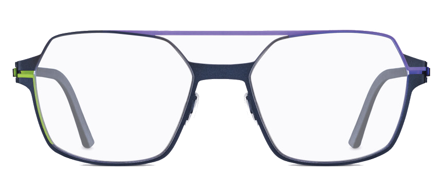 55A Crow/Lime/Periwinkle