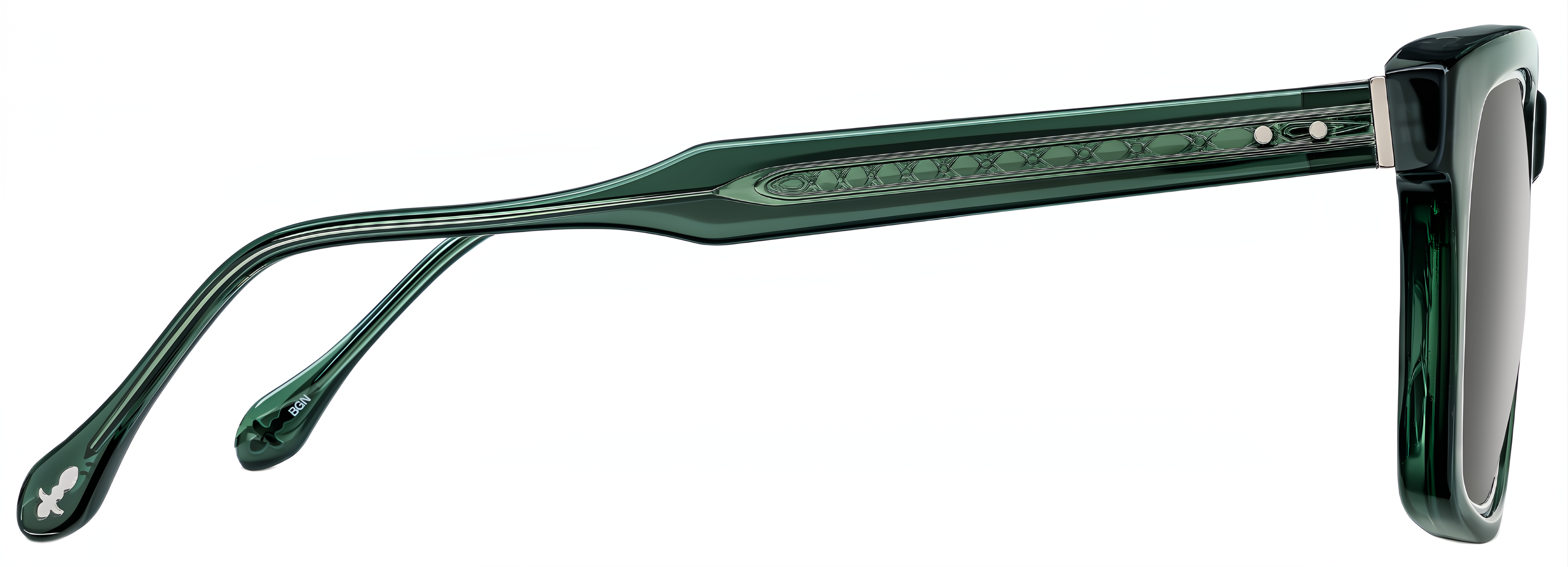 M1040 / BGN / Bottle Green - Grey