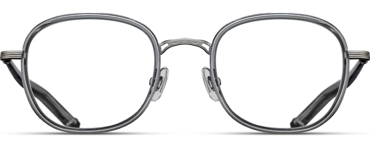 AS-GRC Antique Silver - Grey Crystal