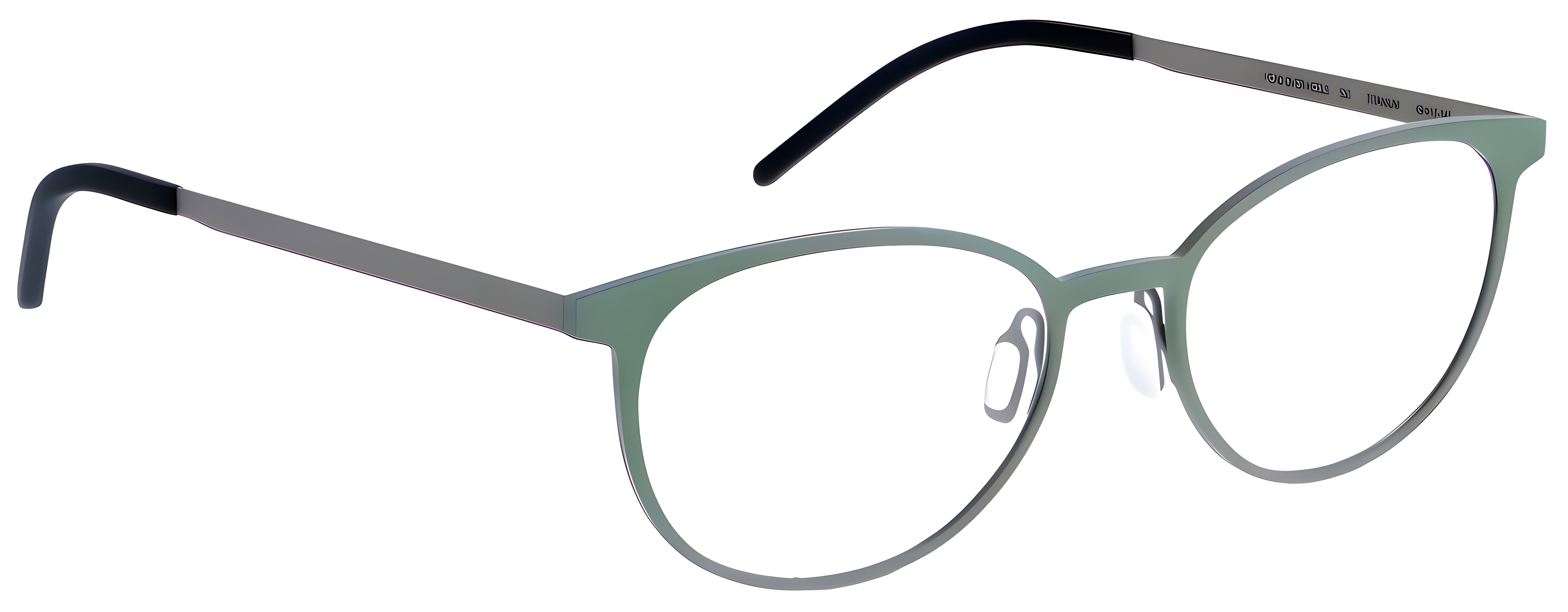 530 Mat Jade / Sandblasted Titanium