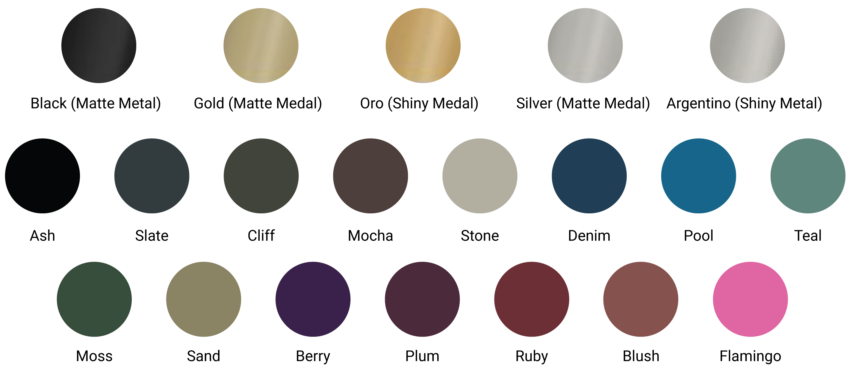 BL01 / Available in 20 Colors & 3 Rim Enhancements (Rimless, Loop & Bold)