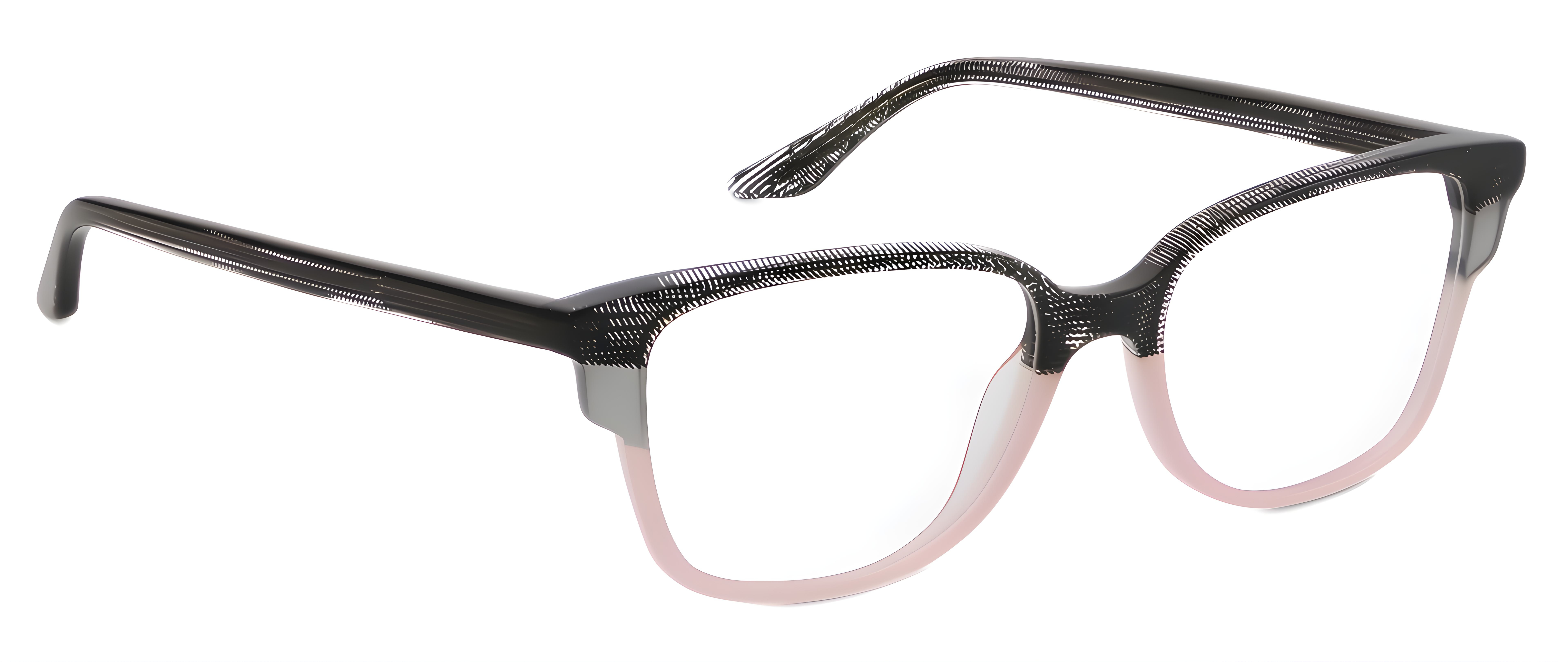 A223A Black/Clear Pattern + Milky Grey + Milky Rose