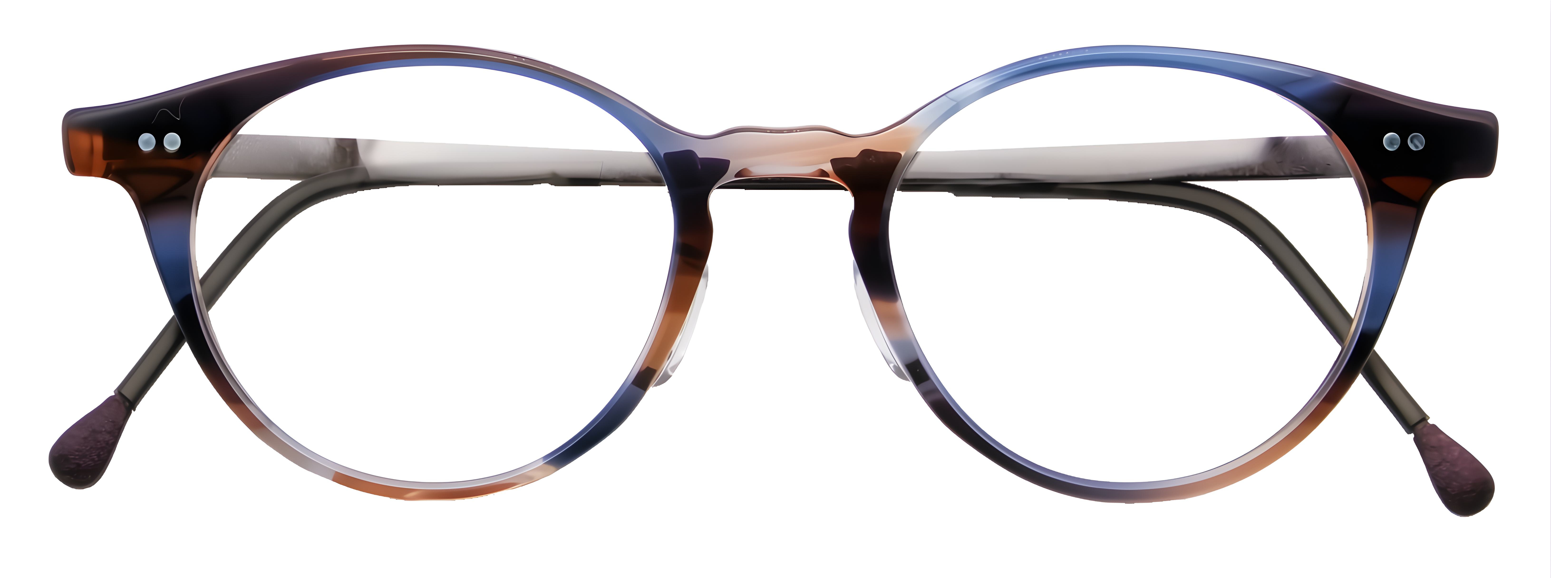 C01 Brown Blue Tortoise/Dark Sparkling Prune