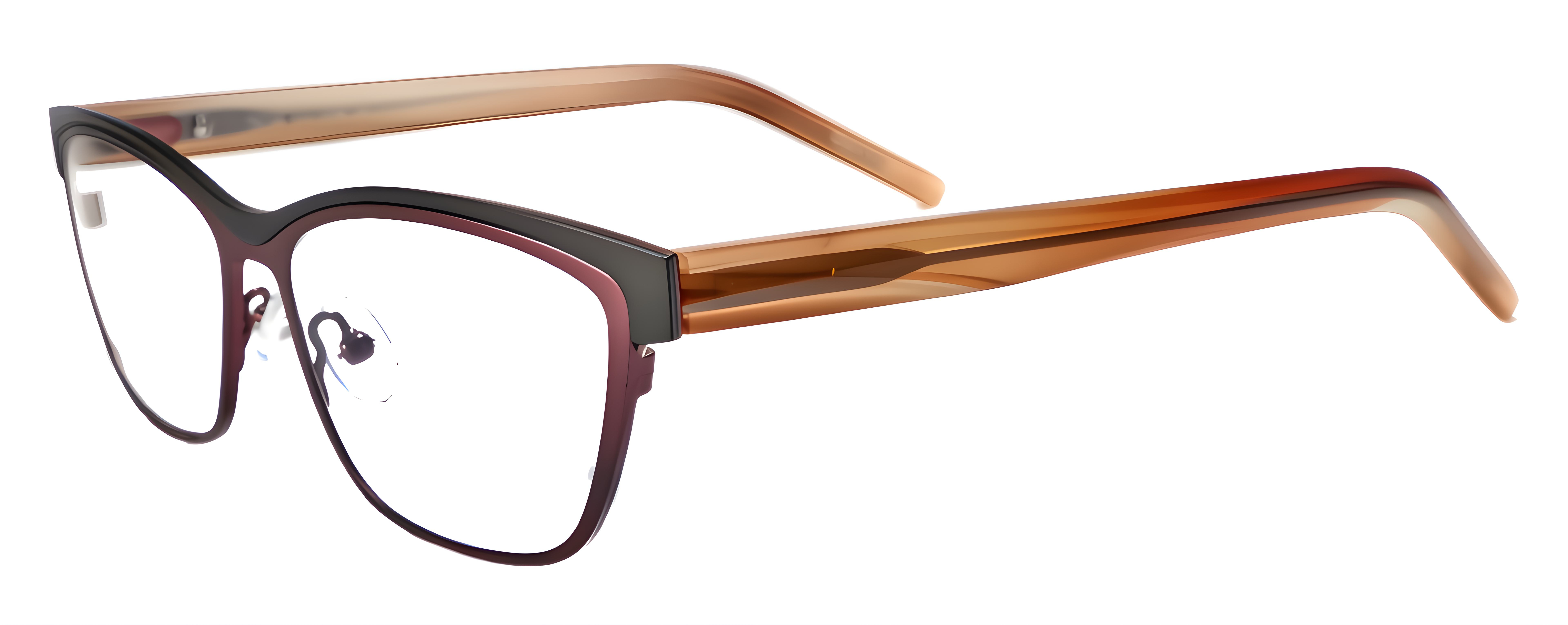 TD756 / 2276 Matt Brown + Warm Grey / Honey Tan