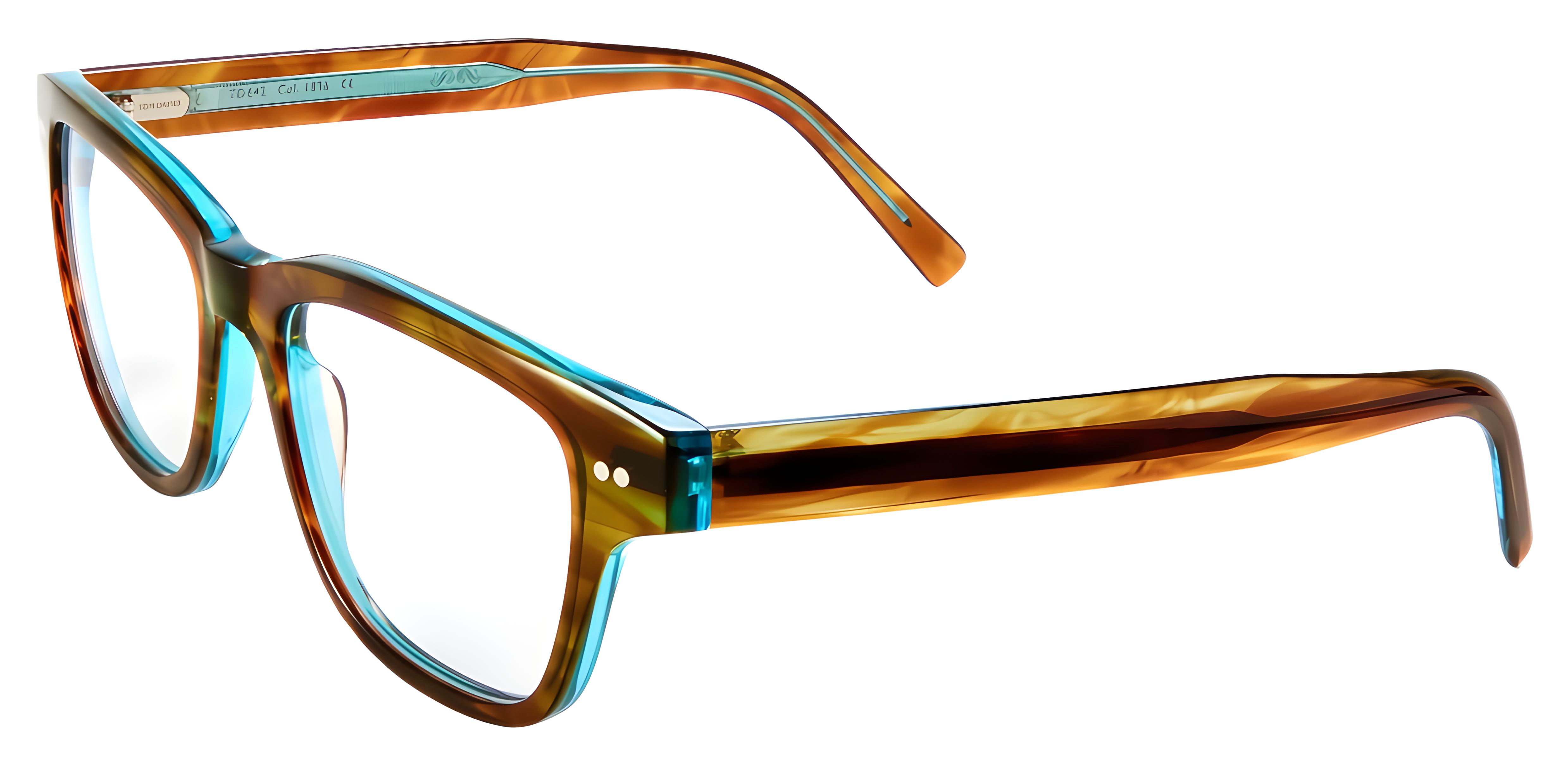 TD642 / 1826 - Warm Brown/Turquoise