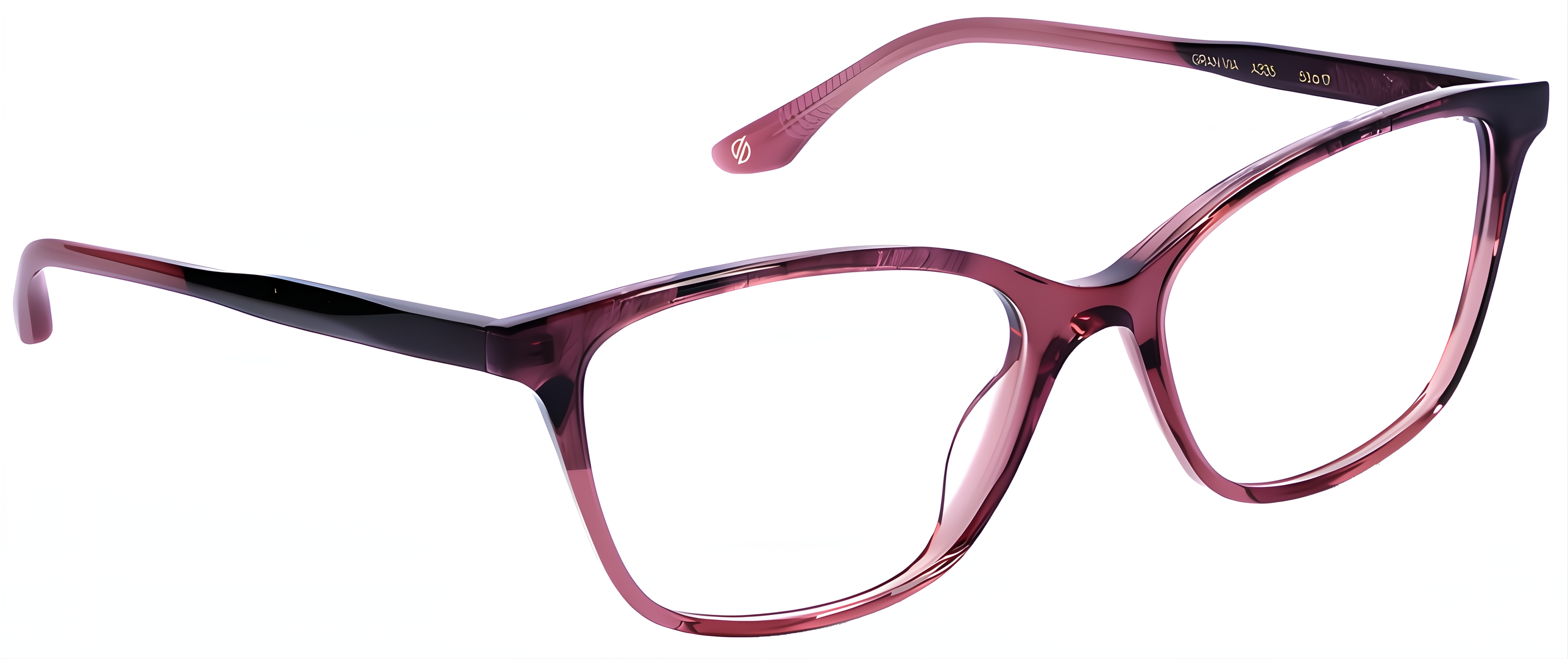 A335 Clear Old Rose + Wine Twirl + Deco Aubergine