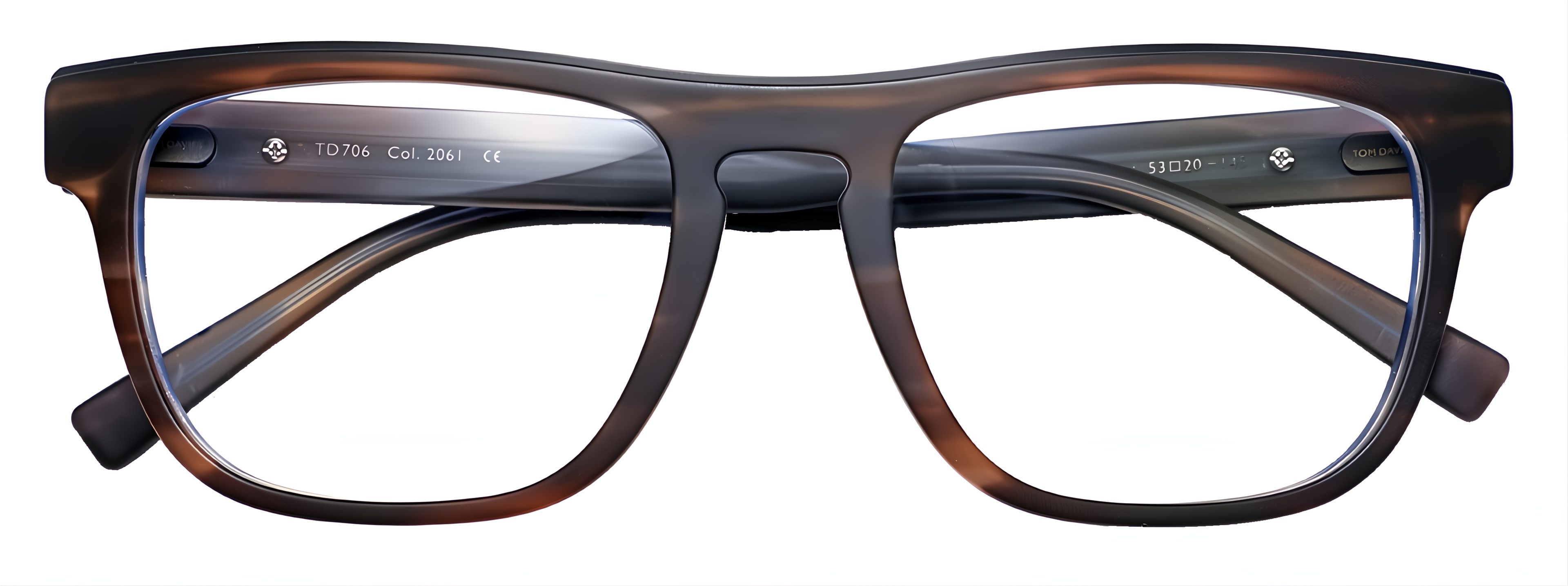 2061 - Matt Smoked Royal Blue & Smoked Brown/Matt Black