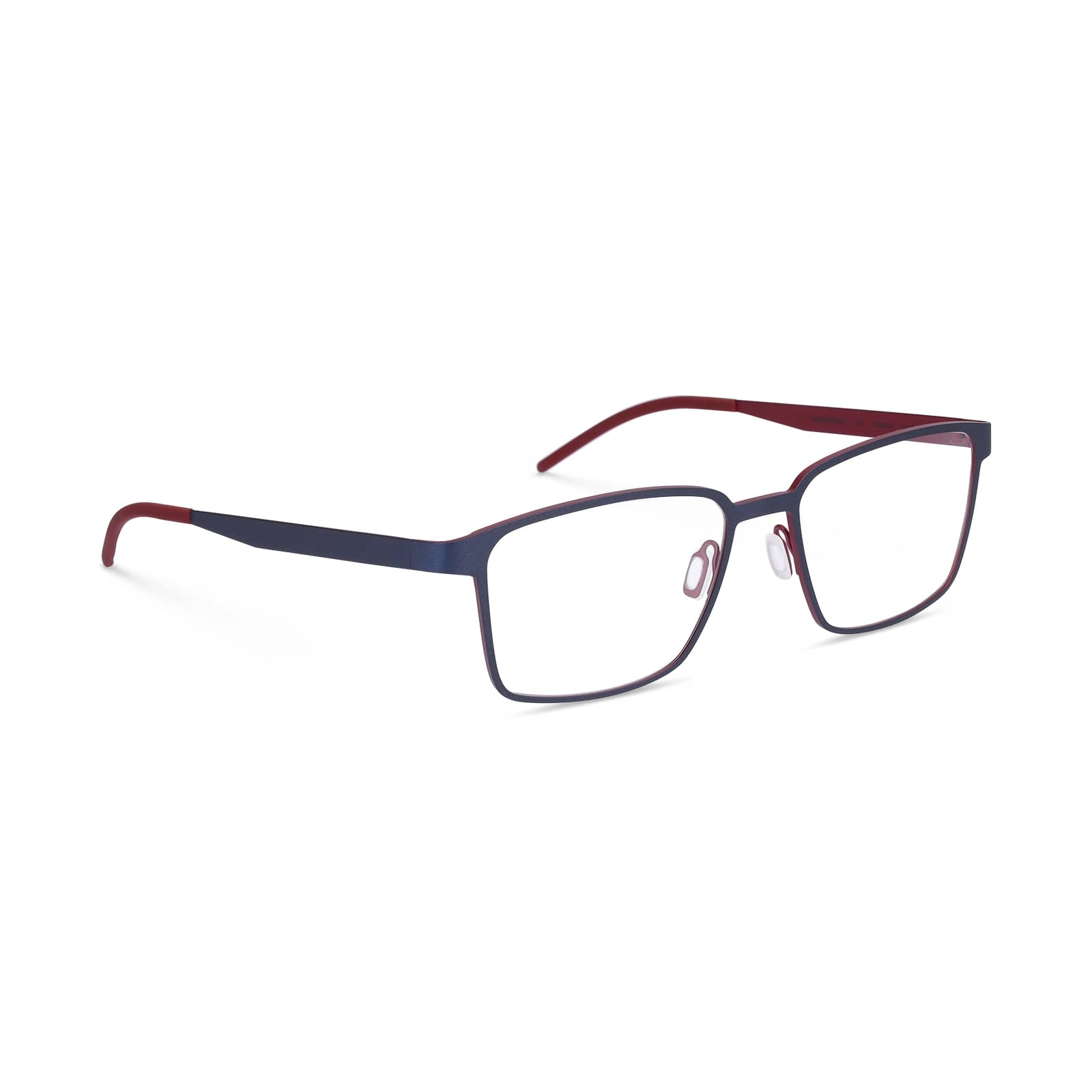 MAT DARK BLUE / MAT METALLIC RED